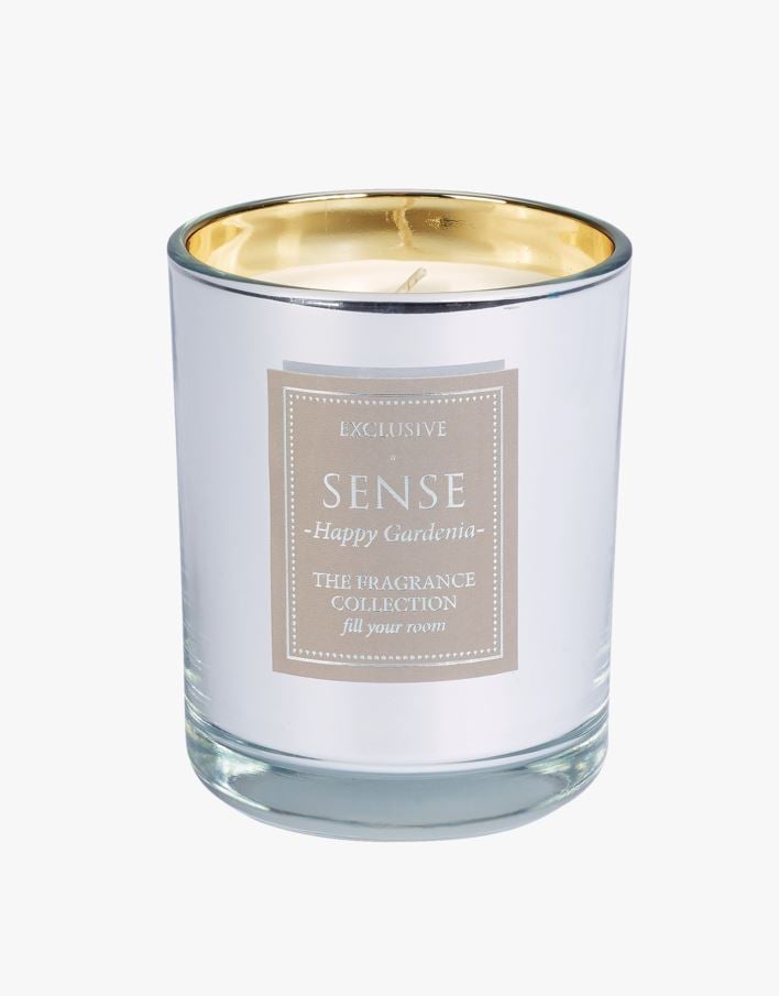 Duftlys sølv - 12 cm sølv - 1