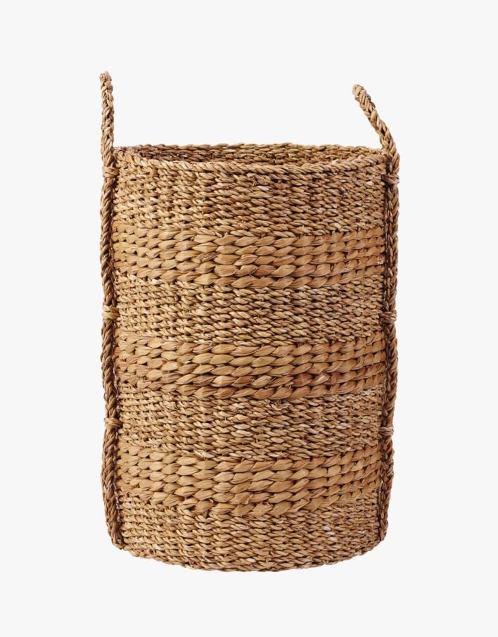 Skittentøyskurv natur - H50cm Ø37cm natur - 1