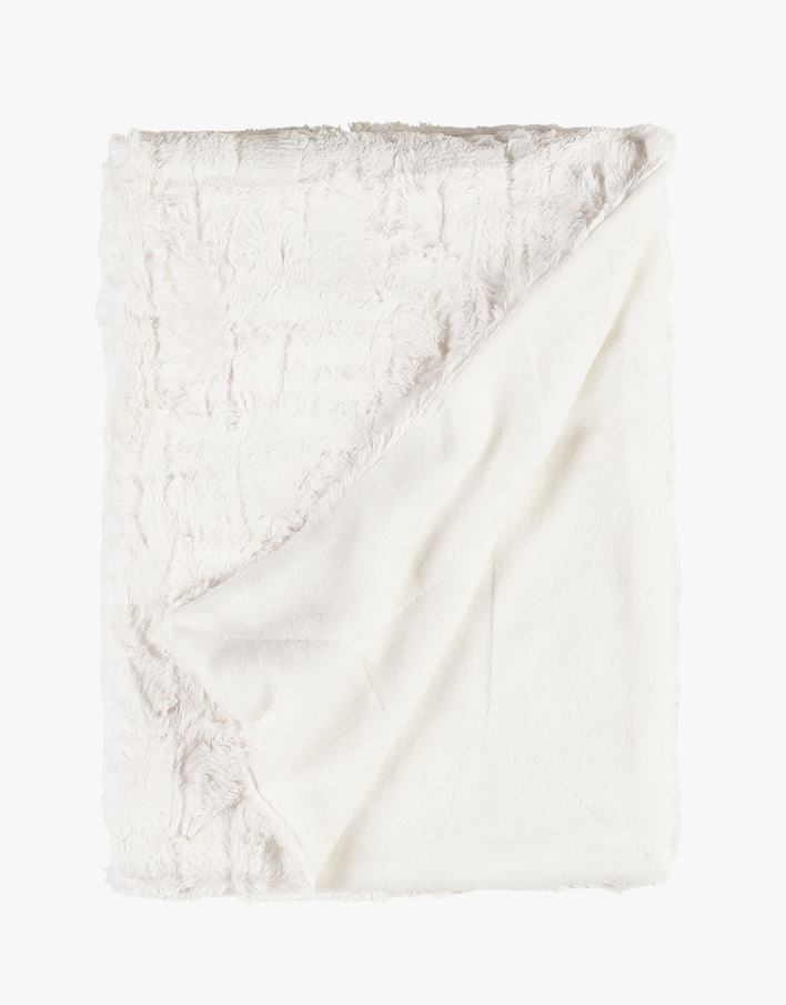 Pelspledd offwhite - 130x180 cm offwhite - 1