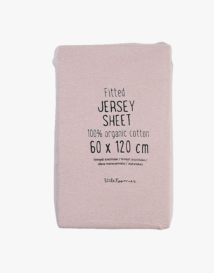 Stretchlaken lys rosa - 60x120cm lys rosa - 1