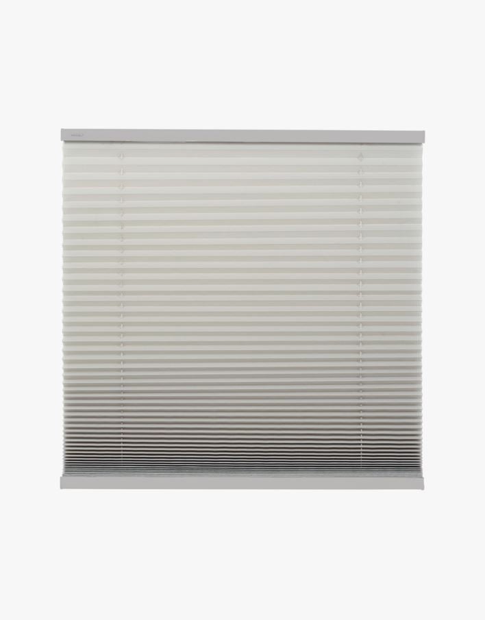 Lysfiltrerende plisségardin grå - 110x160 cm grå - 1