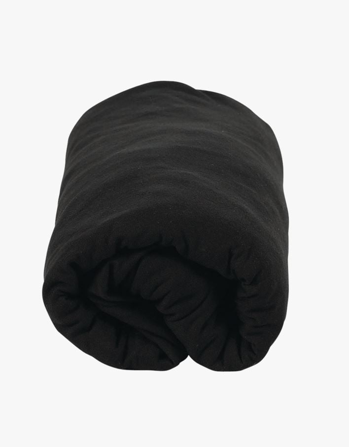 Stretchlaken svart - 90x200 cm svart - 1