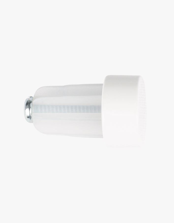 Endestykke 2pk hvit - 22/25 mm hvit - 1