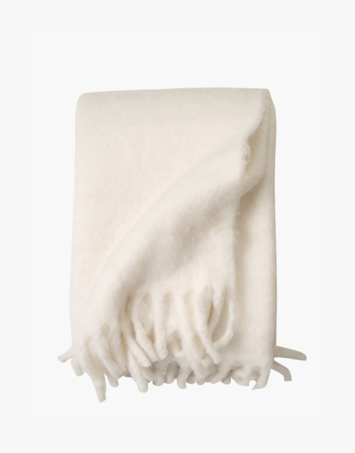 Pledd hvit - 130x170 cm hvit - 1