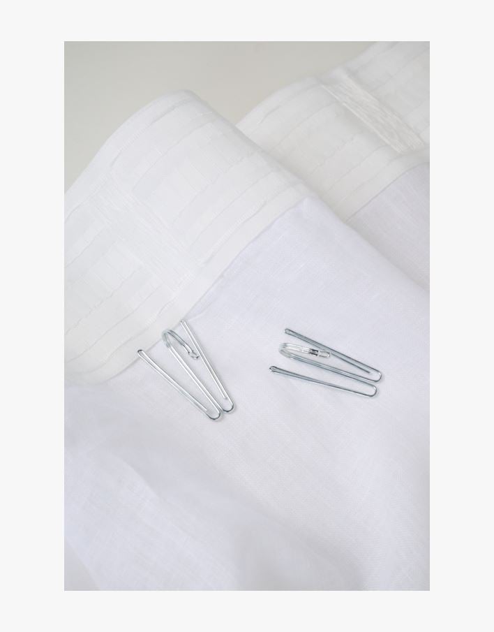 Ekstra bred lingardin hvit - 240x250 cm hvit - 1