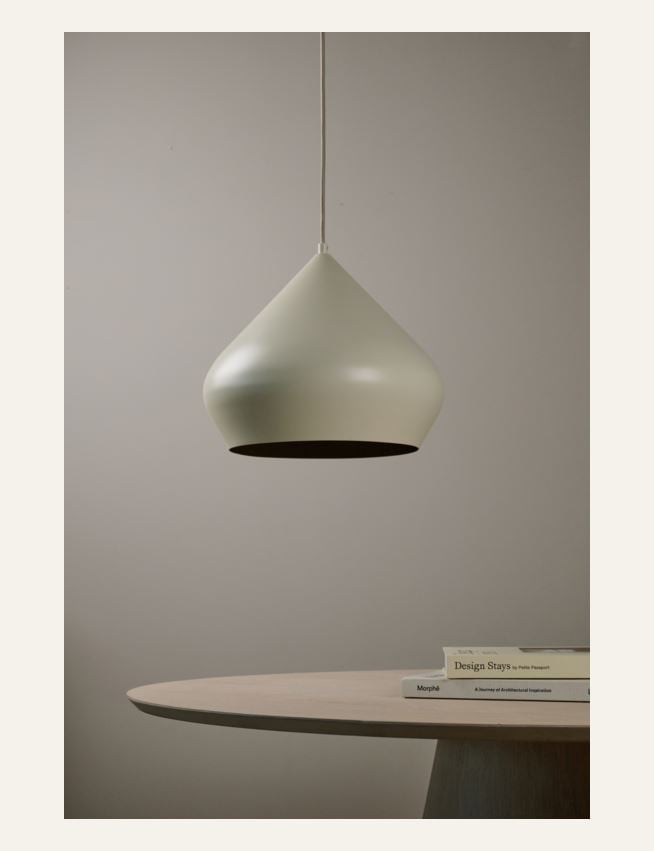 Taklampe krem - 2