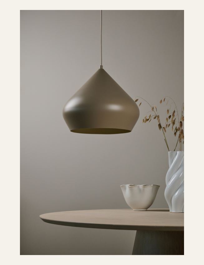 Taklampe taupe - 2