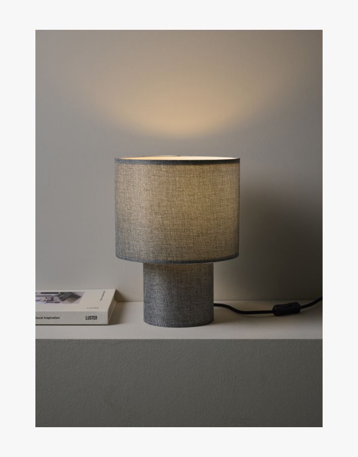 Bordlampe midtgrønn - 23x23x31 cm midtgrønn - 1