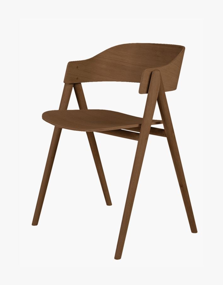 Spisestuestol brun - 54x51x74 cm brun - 1