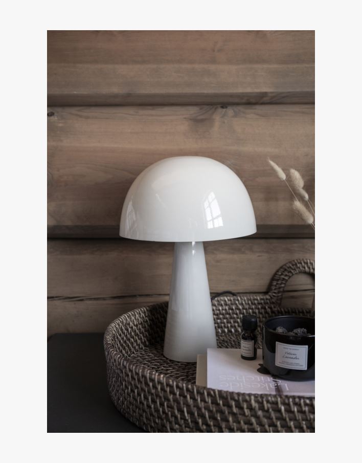 Bordlampe beige - 24x24x37 cm beige - 1