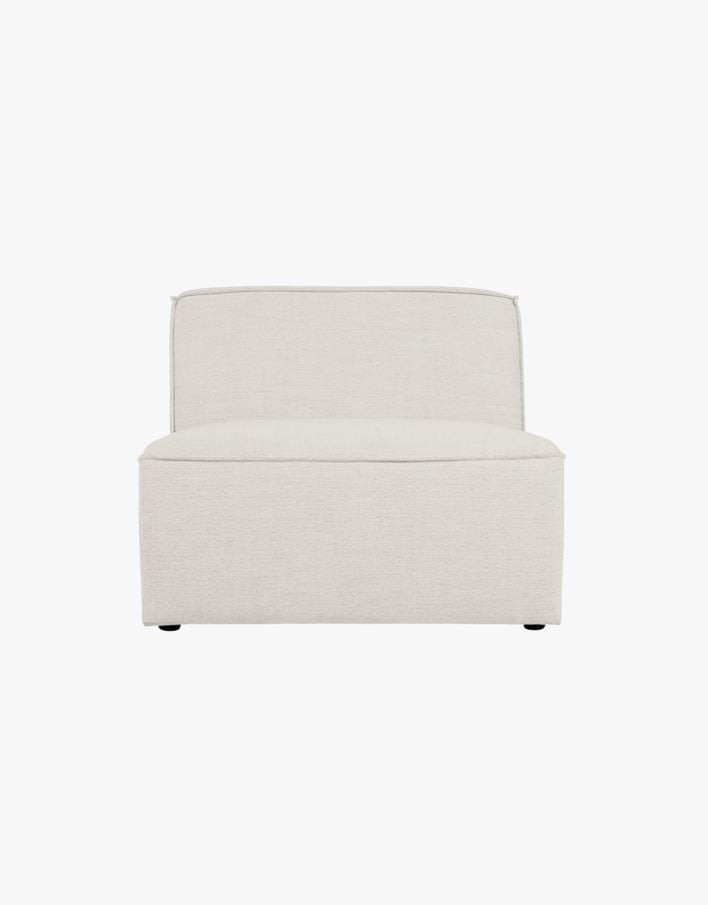Modulsofa 1,5 seter uten armlener natur - 90x93x73 cm natur - 1