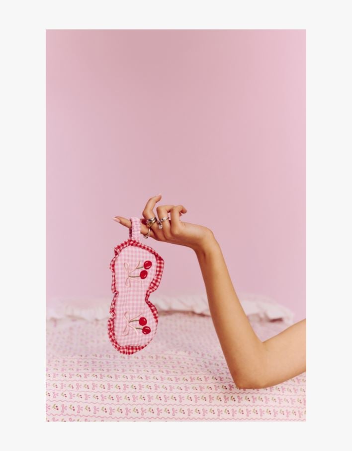 Sovemaske rosa - 9x20 cm rosa - 1