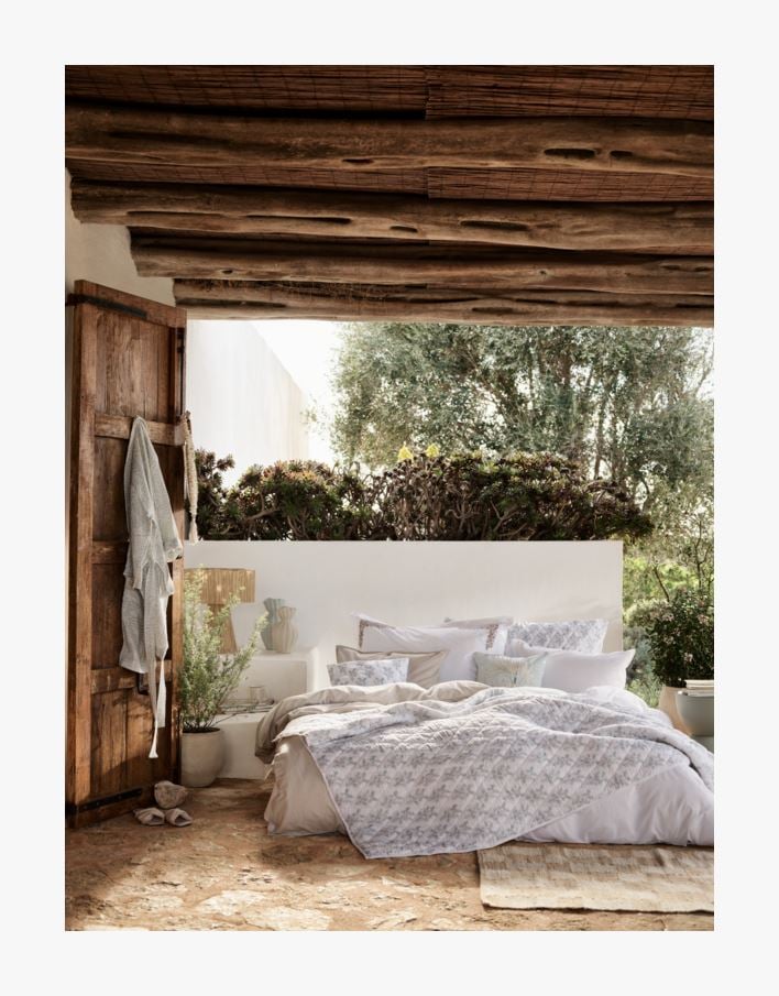 Sengeteppe lys blå - 150x240 cm lys blå - 1