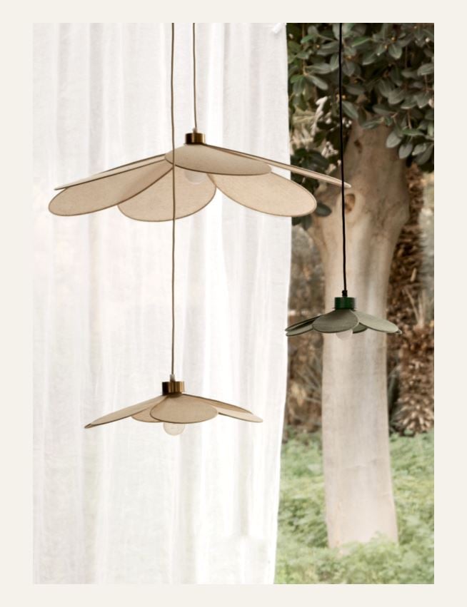 Taklampe natur - 2