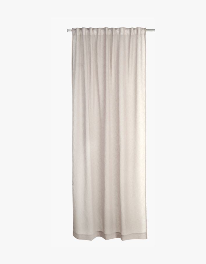 Gardin lys beige - 140x240cm 7cm lys beige - 1