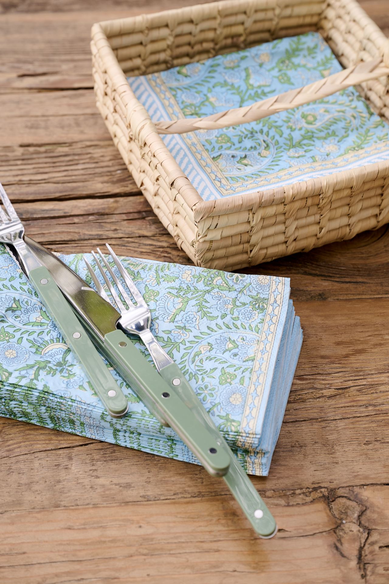 Serviettkurv natur - 2