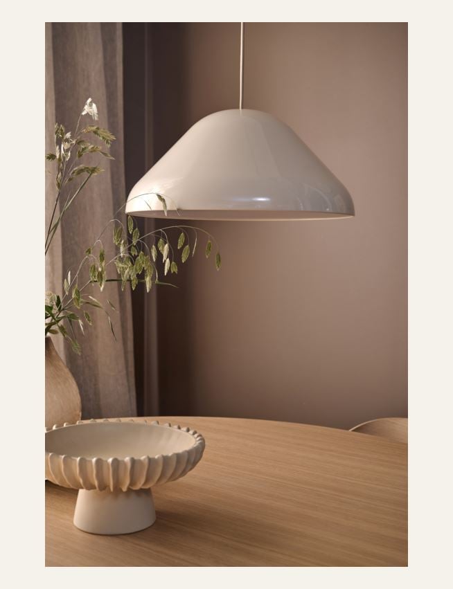 Taklampe krem - 2