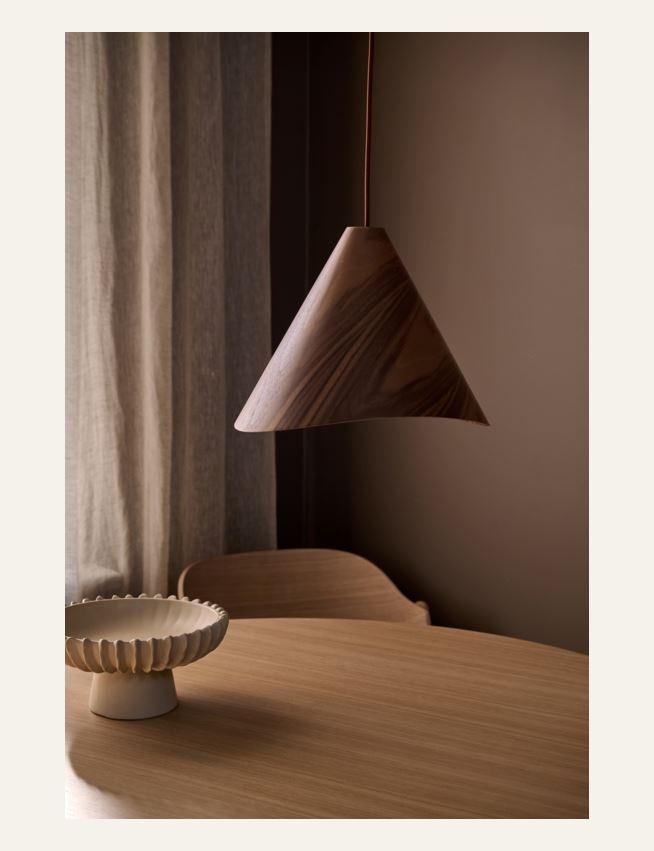 Taklampe brun - 2