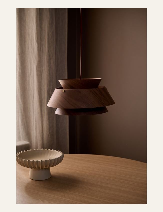 Taklampe brun - 2