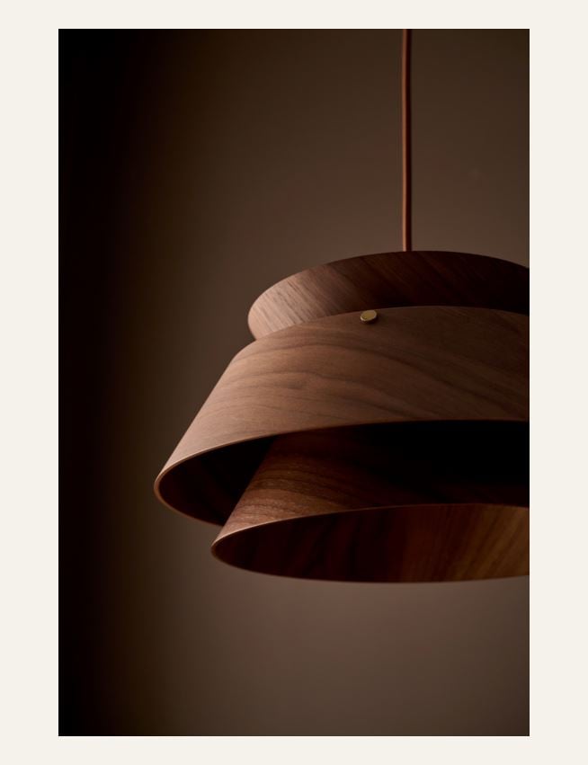 Taklampe brun - 3