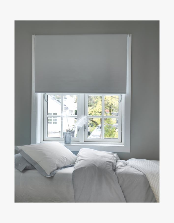 Lystett rullegardin grå - 80x185 cm grå - 1