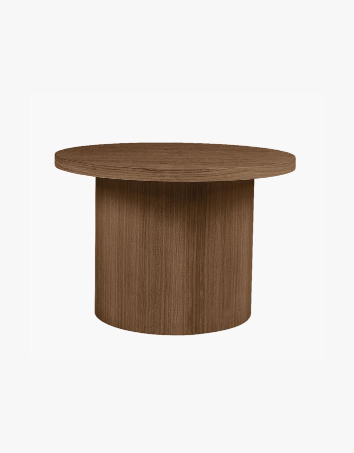 Sofabord brun - 60x60x41 cm ø 60 brun - 1