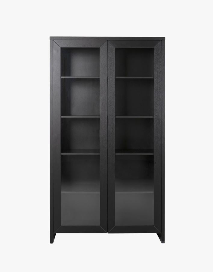 Skap svart - 100x40x183 cm svart - 1