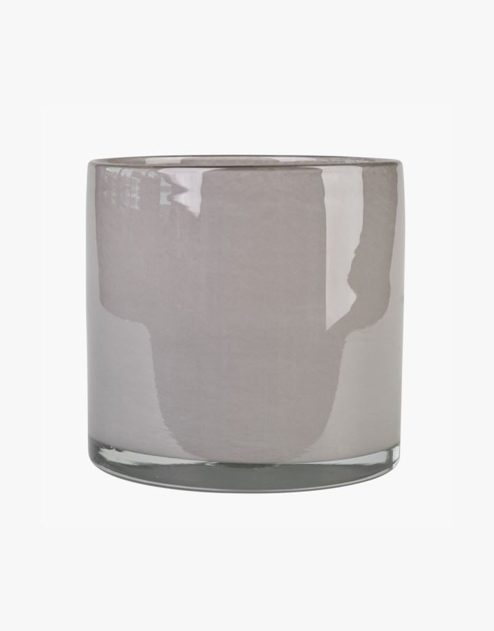 Lykt mellom grå - 18x18x18 cm mellom grå - 1